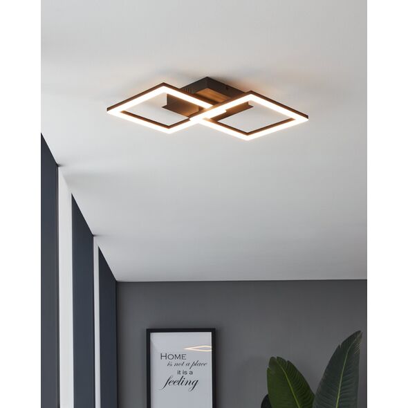 Φωτιστικό οροφής LED EGLO PARANDAY-Z, 3000-6500K, 21.5W, 2500lm, 52.5x31x6cm, χωρίς τηλεχειριστήριο/εφαρμογή
