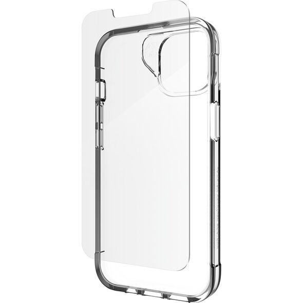 ZAGG Luxe Bundle - προστατευτική θήκη και προστατευτικό γυαλί για iPhone 16e (2025) / 15 / 14 / 13 (διάφανο)