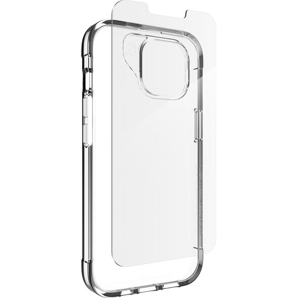 ZAGG Luxe Bundle - προστατευτική θήκη και προστατευτικό γυαλί για iPhone 16e (2025) / 15 / 14 / 13 (διάφανο)