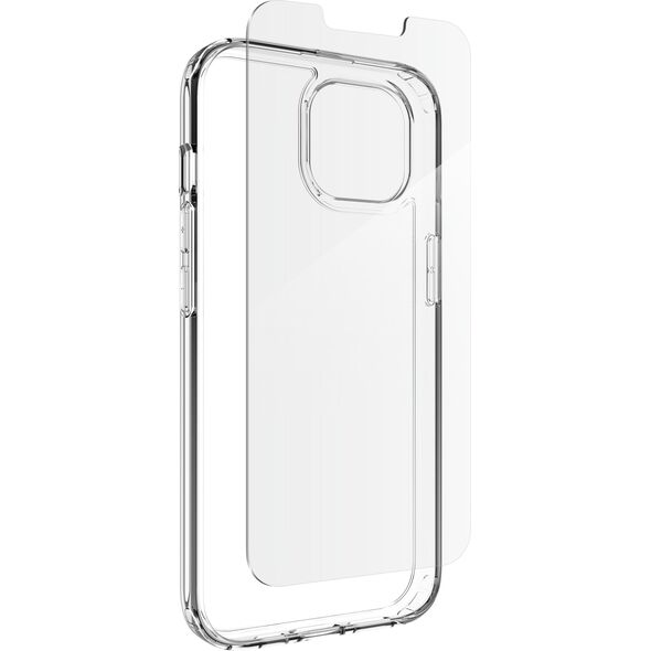 ZAGG IF Defence Bundle - προστατευτική θήκη και προστατευτικό γυαλί για iPhone 16e (2025) / 15 / 14 / 13 (διάφανο)