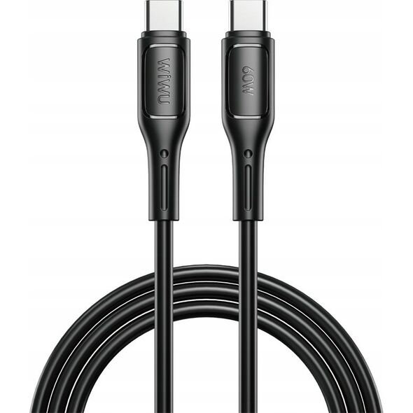 WiWU - Καλώδιο USB σειράς Starlink Wi-C043E USB C σε USB C 30W - μαύρο
