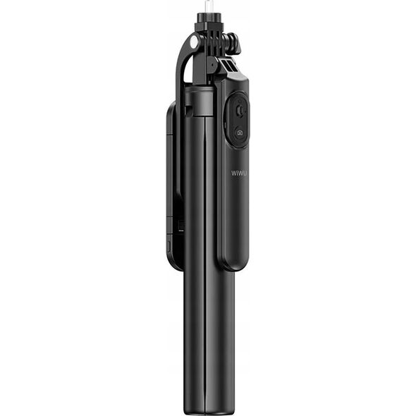 WiWU - Selfie stick Wi-SE012 με λειτουργία τρίποδου και διπλό, ενσωματωμένο LED φωτισμό
