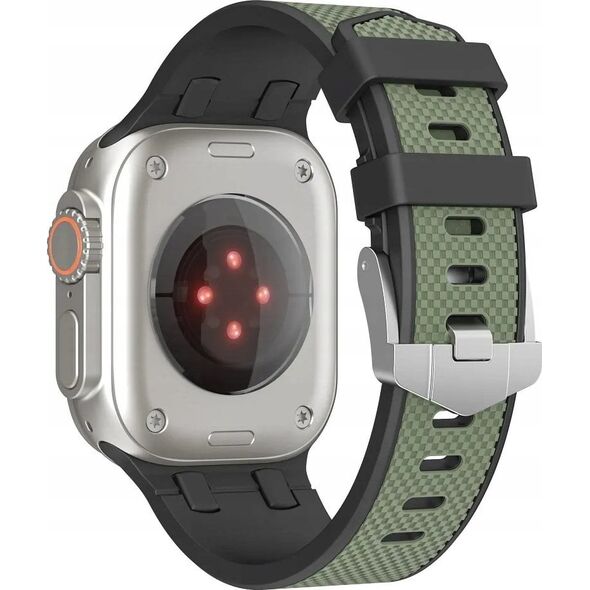 WiWU - Λουράκι για smartwatch Wi-WB015 Kylin Watch Band 42/44/45/49mm - σκούρο πράσινο