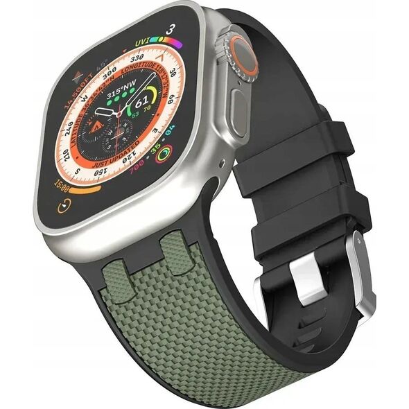 WiWU - Λουράκι για smartwatch Wi-WB015 Kylin Watch Band 42/44/45/49mm - σκούρο πράσινο