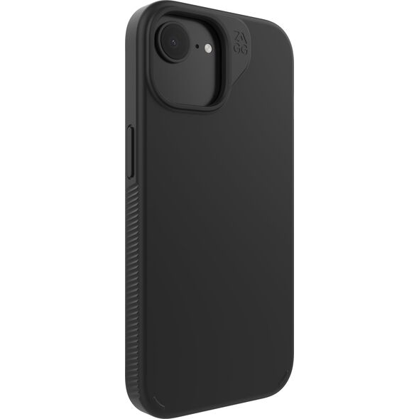 ZAGG Milan Snap - προστατευτική θήκη για iPhone 16e / 15 / 14 / 13 συμβατή με MagSafe (μαύρο)
