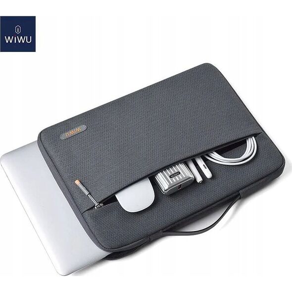 WiWU - Αδιάβροχη τσάντα για laptop 14,2" Pilot Sleeve - γκρι