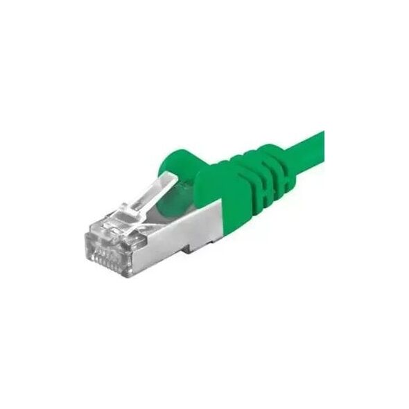 PremiumCord PREMIUMCORD Καλώδιο Patch CAT6a S-FTP, RJ45-RJ45, AWG 26/7 5m πράσινο