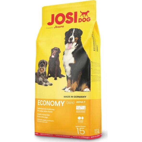 JosiDog Economy 15kg + Denties με Γαλοπούλα & Μήλο 180g