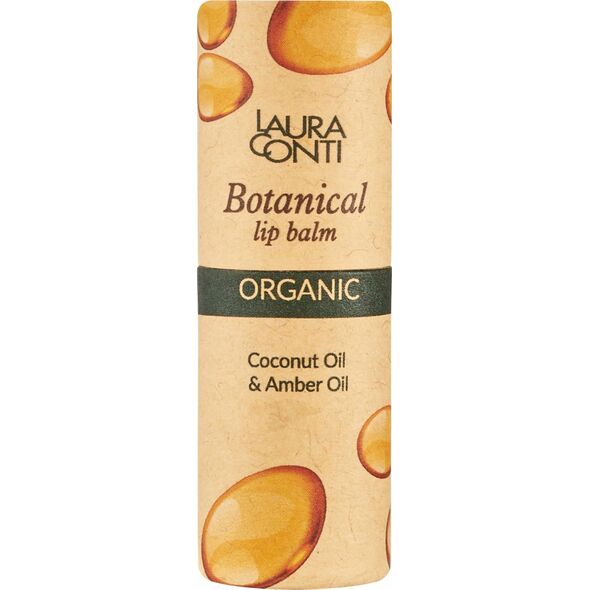 EcoSoft, Βάλσαμο για τα χείλη, Botanical Organic, ZERO WASTE, Κεχριμπάρι, 7,2 ml
