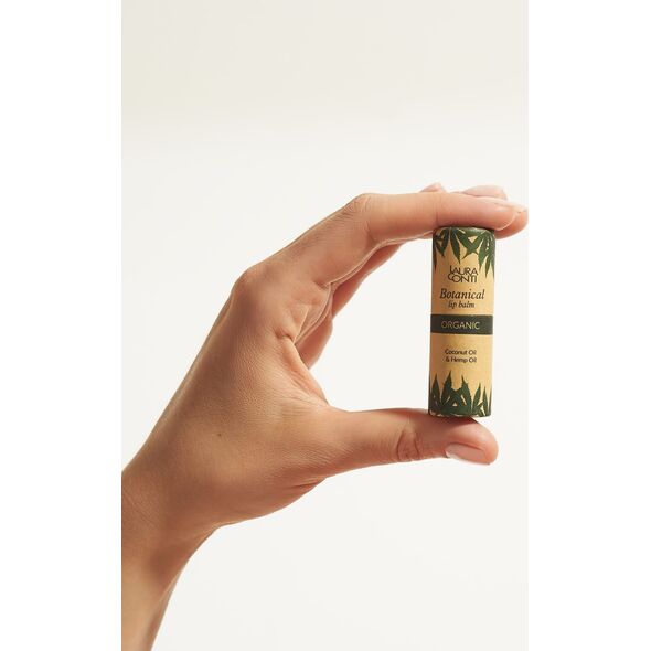 EcoSoft, Βάλσαμο για τα χείλη, Botanical Organic, ZERO WASTE, Κάνναβη, 7,2 ml