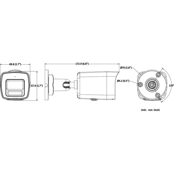 KAMERA IP HIKVISION DS-2CD1047G2H-LIUF/SL 2.8mm PL