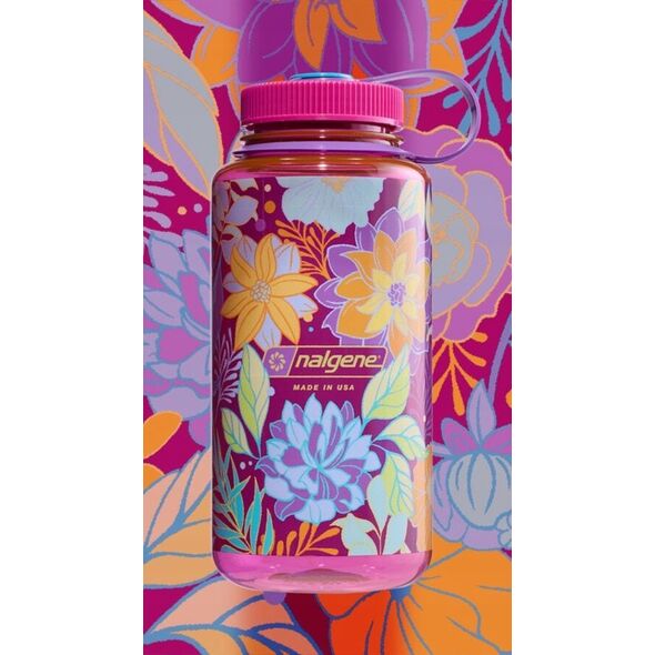 Μπουκάλι Nalgene με Φαρδύ Στόμιο 1L Florals