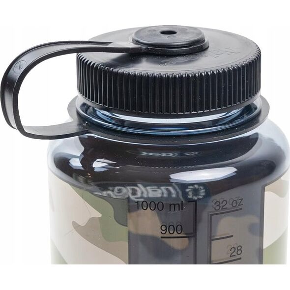 Μπουκάλι Nalgene με Φαρδύ Στόμιο 1L GrayBlack