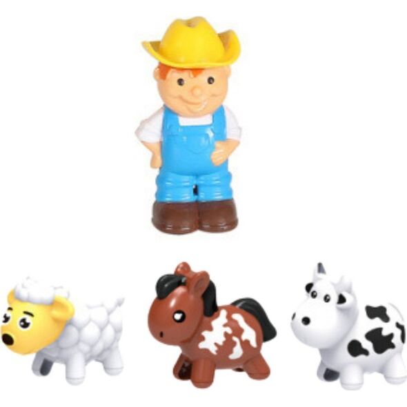 Τρακτέρ Farmerski Για Παιδιά Τρακτέρ Ζώα Αγρότης Φώτα Ήχοι