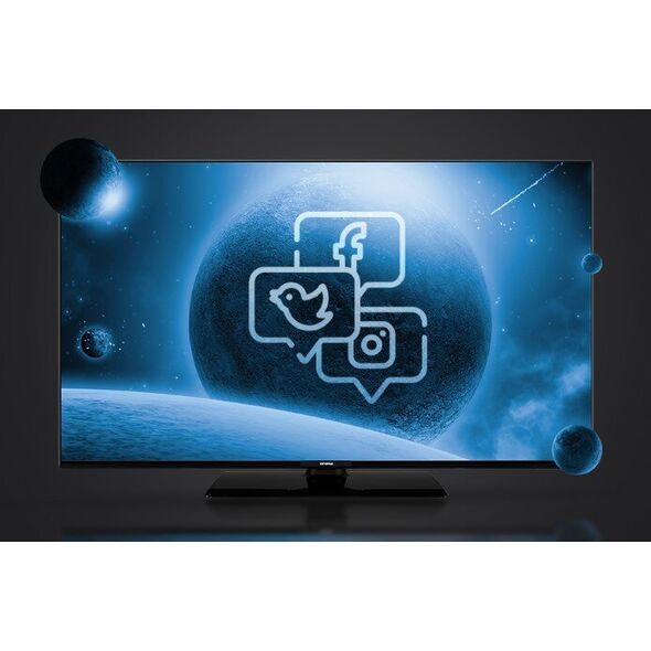 Orava 43" Τηλεόραση, 4K Ultra HD, D-LED, Android, smart, WiFi, HDMI, Bluetooth, Netflix, Chromecast, Dolby Vision