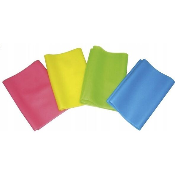 Spartan Sport Taśma Gimnastyczna Guma Różowa 1,5m/15cm