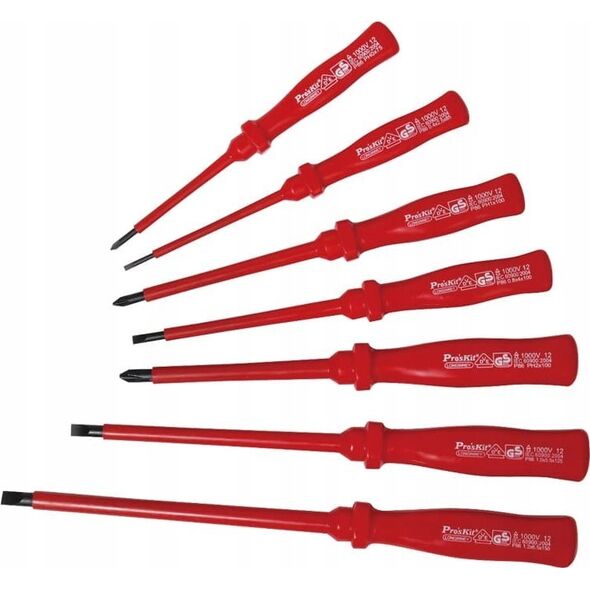 Μονωμένο σετ κατσαβιδιών VDE 1000 V (7 τεμ.), 8PK-8100E Pro'sKit