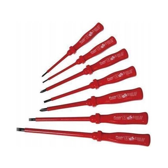 Μονωμένο σετ κατσαβιδιών VDE 1000 V (7 τεμ.), 8PK-8100E Pro'sKit