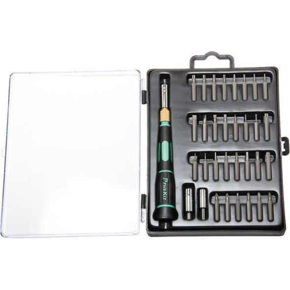 Κατσαβίδι με εναλλάξιμες μύτες (32 τεμ), Pro'sKit