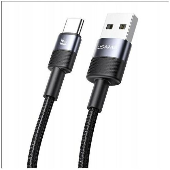 Καλώδιο USAMS USB-A σε USB-C 3A 1,2m Καλώδιο Δεδομένων από Κράμα Αλουμινίου Σειρά SY SJ718USB01 (US-SJ718)