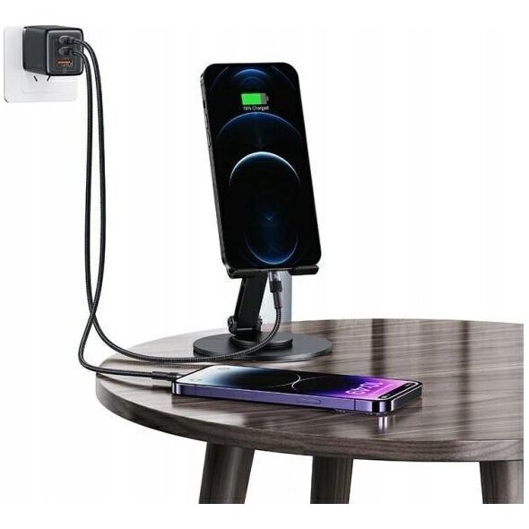 Καλώδιο USAMS USB-C σε Lightning 30W 1.2m Καλώδιο Δεδομένων από Κράμα Αλουμινίου Σειρά SY SJ729USB01 (US-SJ729)