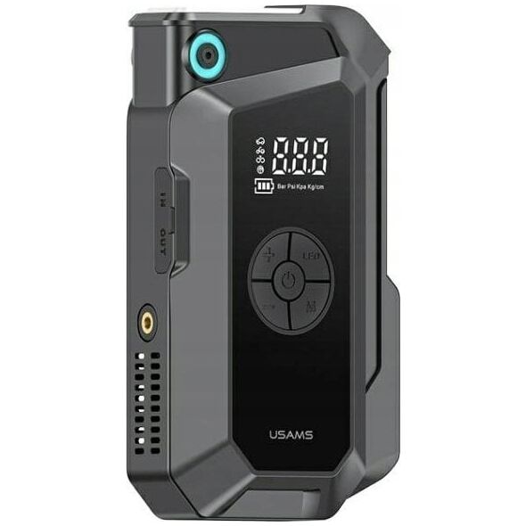 USAMS Jumpstarter Powerbank 8000mAh + ενσωματωμένος φακός μαύρο/black ZB287