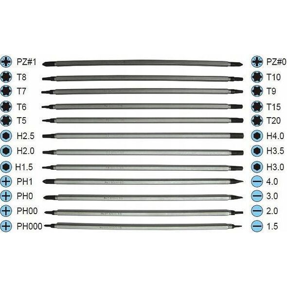 Κατσαβίδι με εναλλάξιμες μύτες (24 τεμ), SD-9824 Pro'sKit