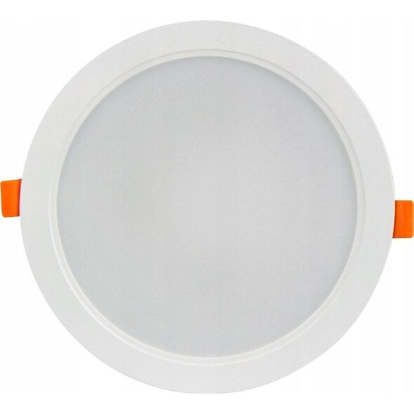 Ενσωματωμένο LED φωτιστικό, 230Vac, 18W, 1900lm, ουδέτερο λευκό 4000K, στρογγυλό, MOLLY, LED line LITE