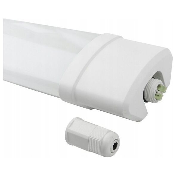 Ερμητικός φωτιστικός σωλήνας TRI-PROOF, 230Vac, 90W, 10 800lm, 155cm, IP65, 4000K, LEDOM
