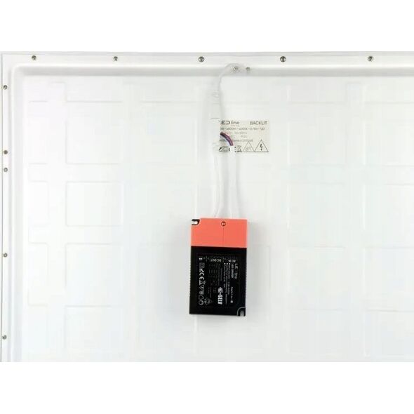 LED φωτιστικό πάνελ 40W, 60x60cm, 4800lm, 120lm/W, ουδέτερο λευκό 4000K, 0-10V ελεγχόμενο, LED line PRIME