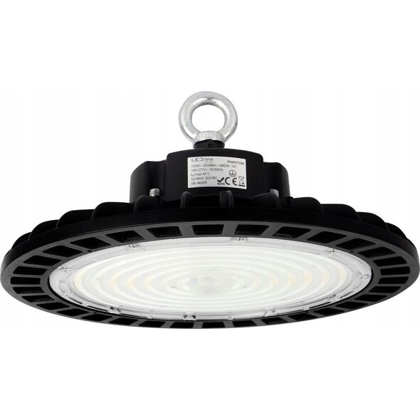 Φωτιστικό αποθήκης PHANTOM, 230Vac, 150W 28 500lm, 190lm/W, 1-10V, 120deg, ρυθμιζόμενο