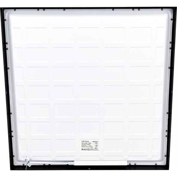 LED πάνελ 40W 4000K 4000lm, 60x60, επιφάνεια - ενσωματωμένο 2σε1 μαύρο