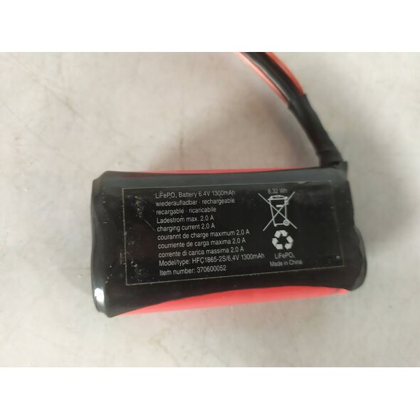 Carrera - Re-Battey - LiFePo4 AKKU 6,4V 1300mAH 13A