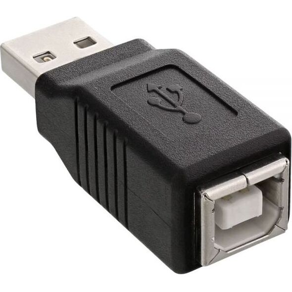 Adapter USB InLine USB - USB-B Czarny  (33443)
