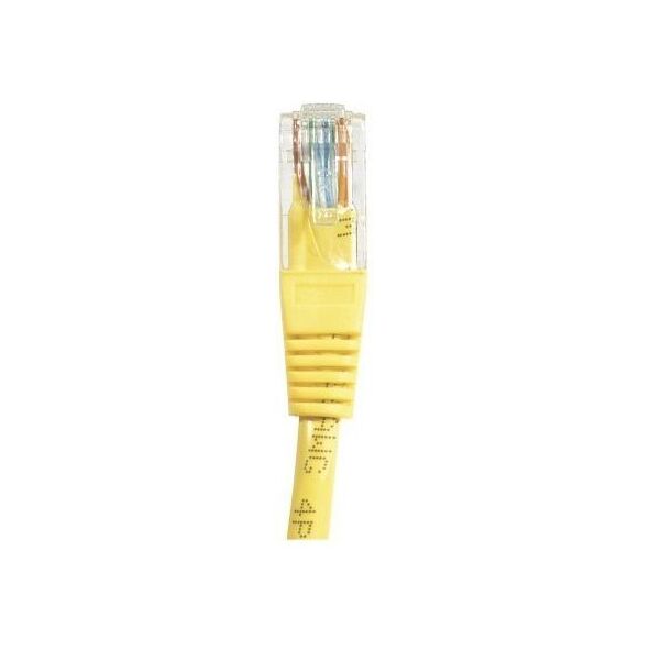 RJ-45/RJ-45 U/UTP kat.5e Żółty 0.3m (853911)