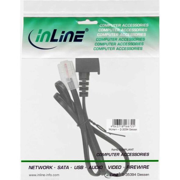 InLine Kabel TAE-F German - RJ45, 8P2C, 1m (18501)
