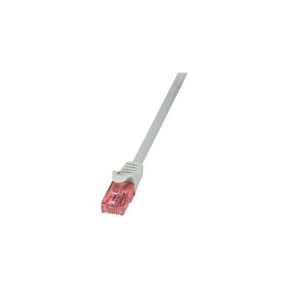 LogiLink Patchcord, U/UTP, Cat6, 2m, szary (CQ2052U)