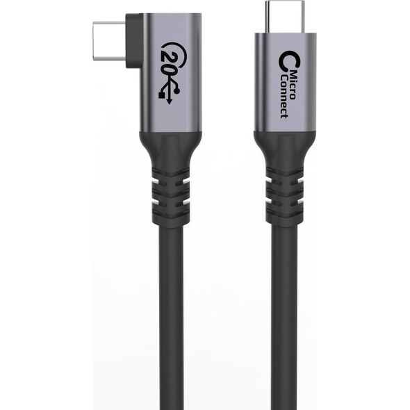 Καλώδιο MicroConnect USB3.2CC005-A USB USB 3.2 Gen 2x2 0,5 m USB C Μαύρο