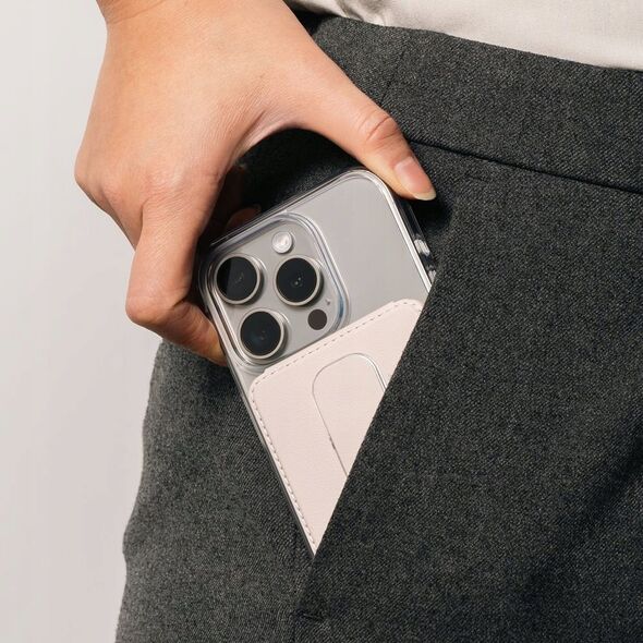 ΘΗΚΗ ΚΑΡΤΩΝ ΜΕ ΜΑΓΝΗΤΙΚΗ ΛΑΒΗ RINGKE WALLET SLIDE MAGSAFE UNIVERSAL ΜΑΥΡΟ