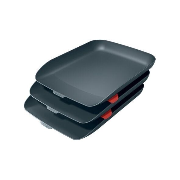 Leitz 53582089, Polystyrene (PS), Black, A4, 274 mm, 456 mm, 120 mm