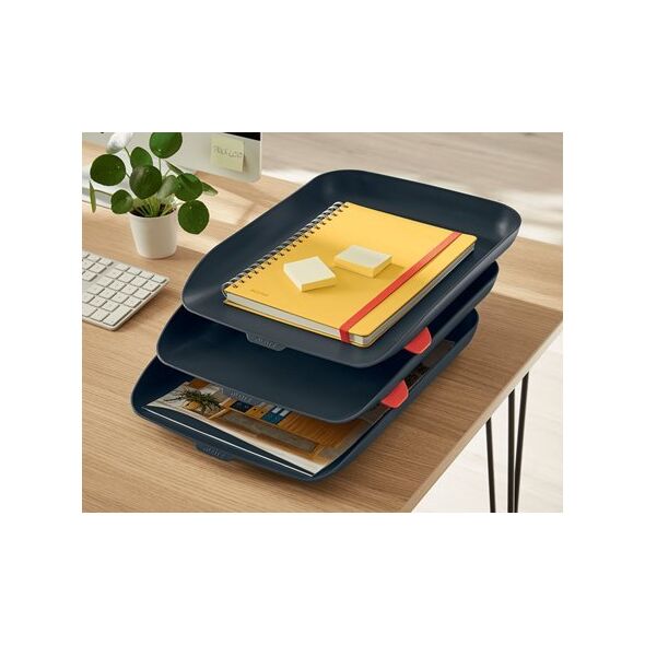 Leitz 53582089, Polystyrene (PS), Black, A4, 274 mm, 456 mm, 120 mm