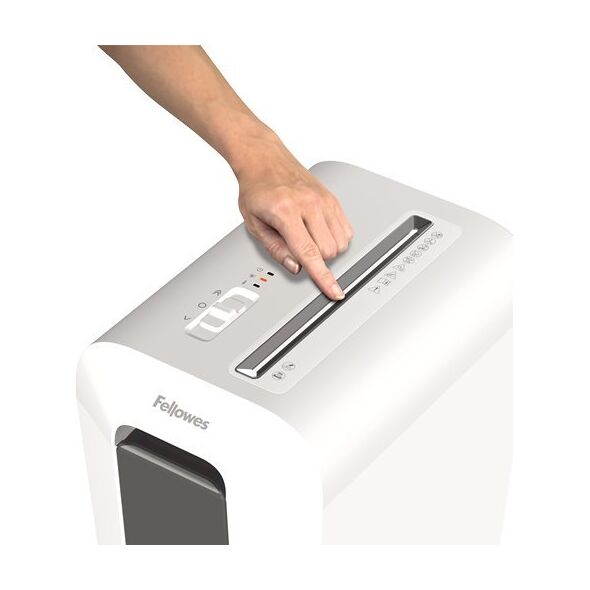 Fellowes LX Series LX65 καταστροφέας Τεμαχισμός με κοπή σωματιδίων Λευκό