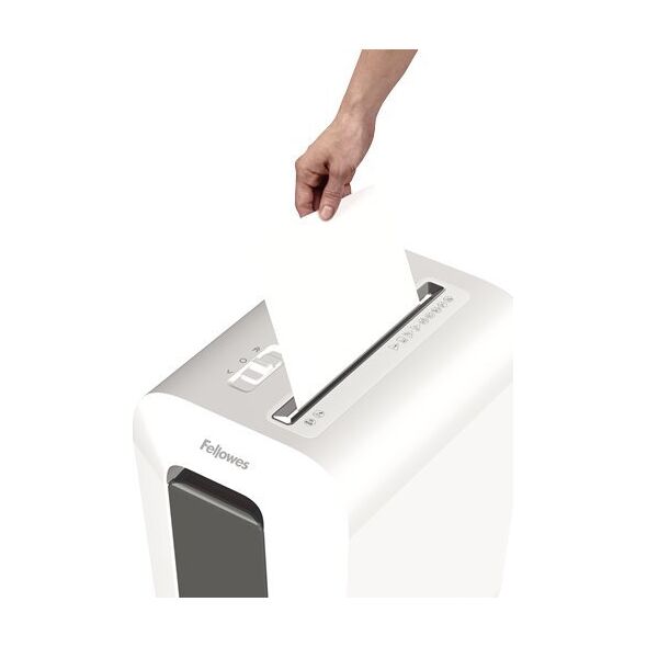 Fellowes LX Series LX65 καταστροφέας Τεμαχισμός με κοπή σωματιδίων Λευκό