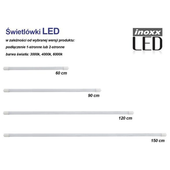 Świetlówka Nvox Świetlówka led 90cm 14w 6000k t8 zimna