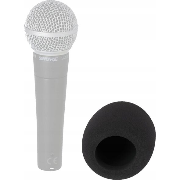 Shure Shure | Windscreen for All Shure Ball Type Microphones | SH A58WS-BLK