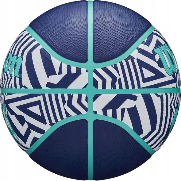 ΜΠΑΛΑ ΜΠΑΣΚΕΤ Wilson NBA DRV PLUS DAZZLE CAMO BSKT INDIGO ΜΕΓΕΘΟΣ 7