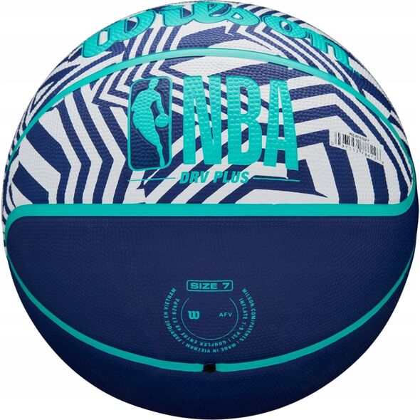 ΜΠΑΛΑ ΜΠΑΣΚΕΤ Wilson NBA DRV PLUS DAZZLE CAMO BSKT INDIGO ΜΕΓ.6