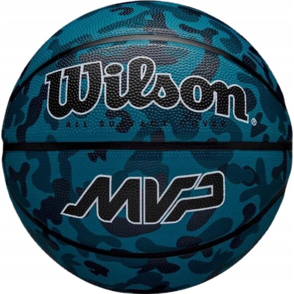 ΜΠΑΛΑ ΜΠΑΣΚΕΤ Wilson MVP CAMO BSKT BLUE R.7