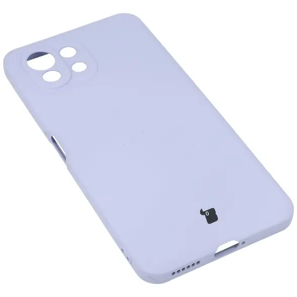 Bizon Case Silicone Xiaomi Mi 11 Lite / 5G / 5G NE light blue