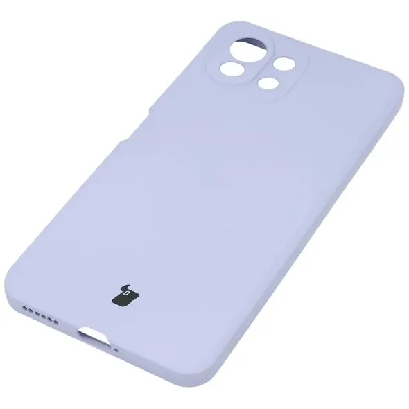 Bizon Case Silicone Xiaomi Mi 11 Lite / 5G / 5G NE light blue